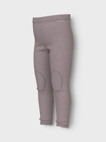 Coupe slim Leggings 'NMFWang' NAME IT en violet