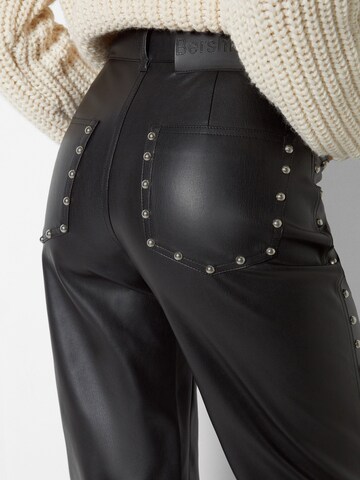 Regular Pantalon Bershka en noir