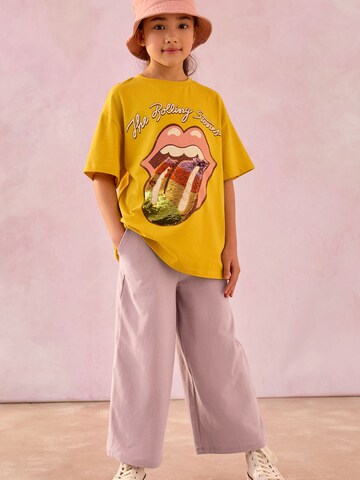 Next - Pierna ancha Pantalón en rosa