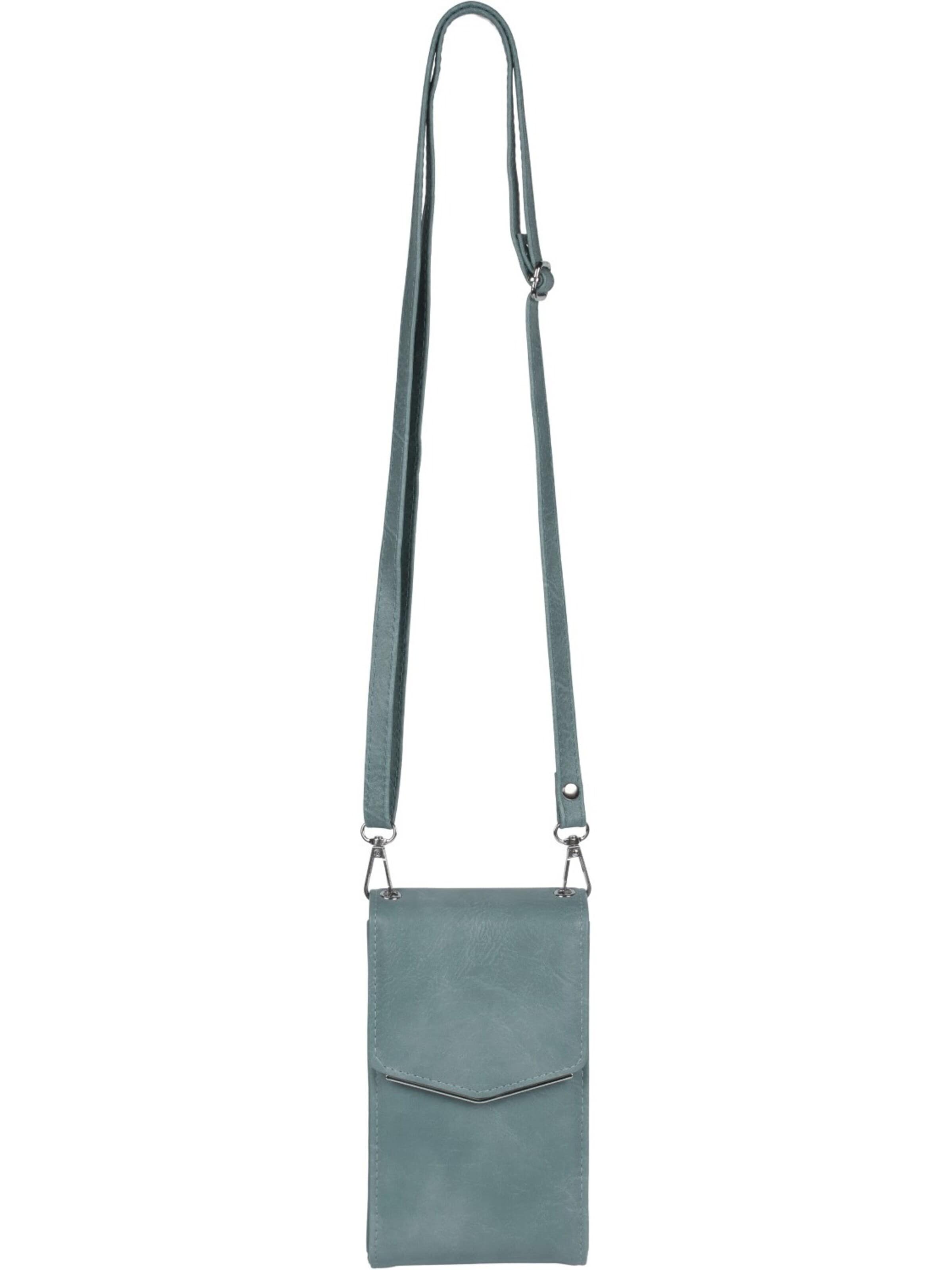 styleBREAKER Umhängetasche 'Mini Handy Umhängetasche'‌‌‌‌‌‌ in Blau: Vorderseite