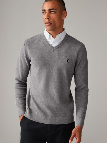 Next Sweter w kolorze szary