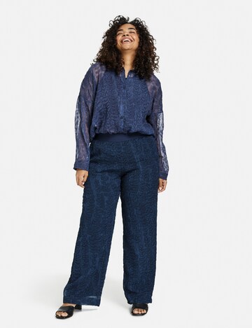 Regular Pantaloni de la SAMOON pe albastru