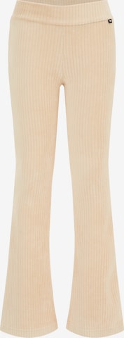 WE Fashion - Leggings en beige: frente