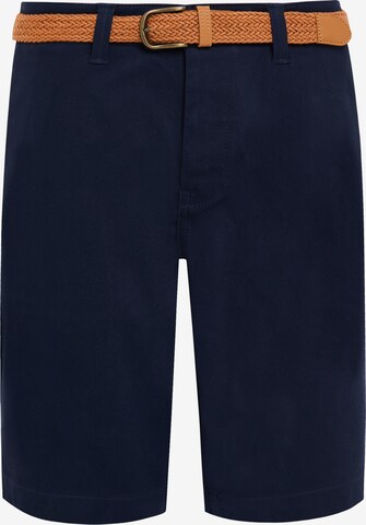 Pantalon 'Conta' Threadbare en bleu : devant