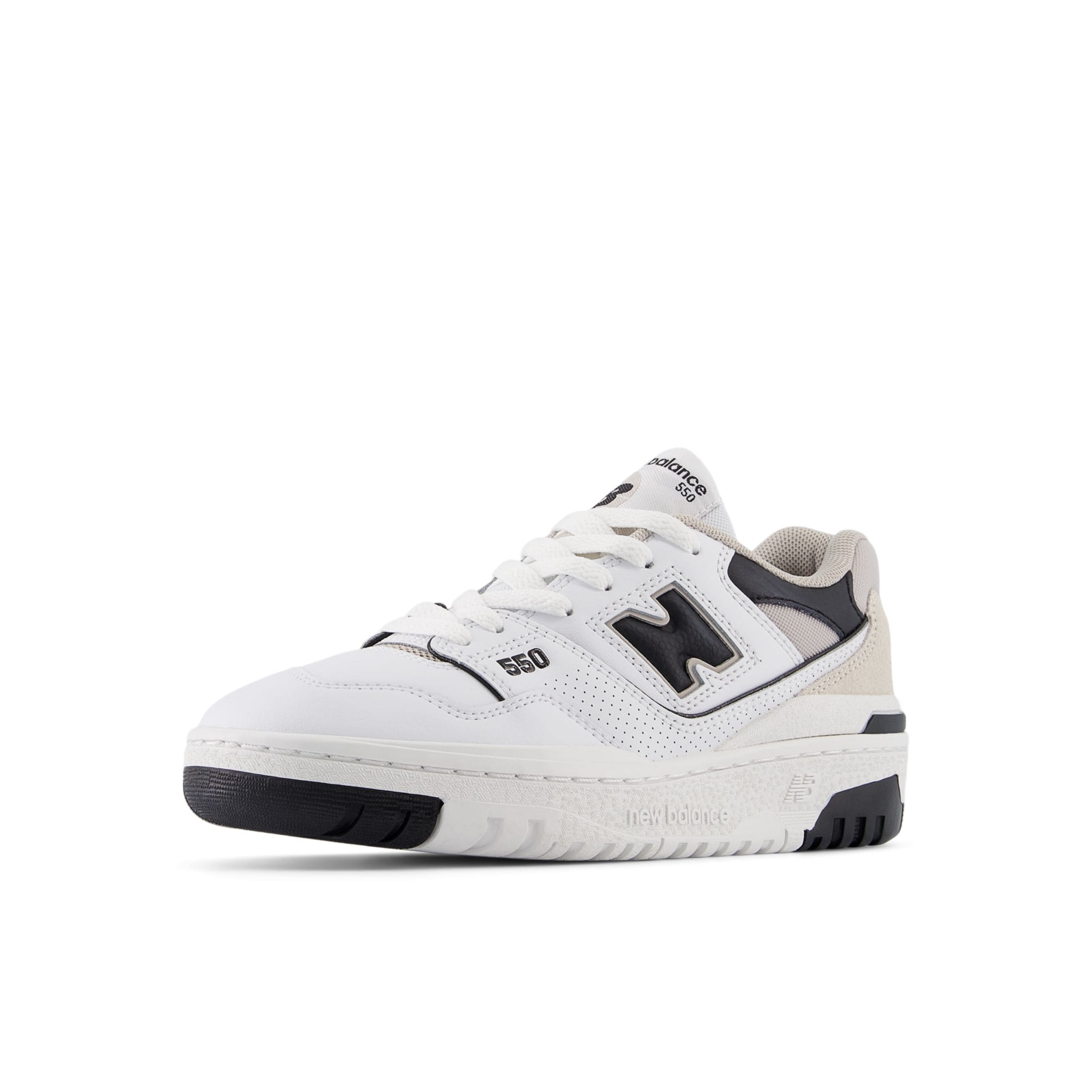 Baskets '550' new balance en blanc : devant
