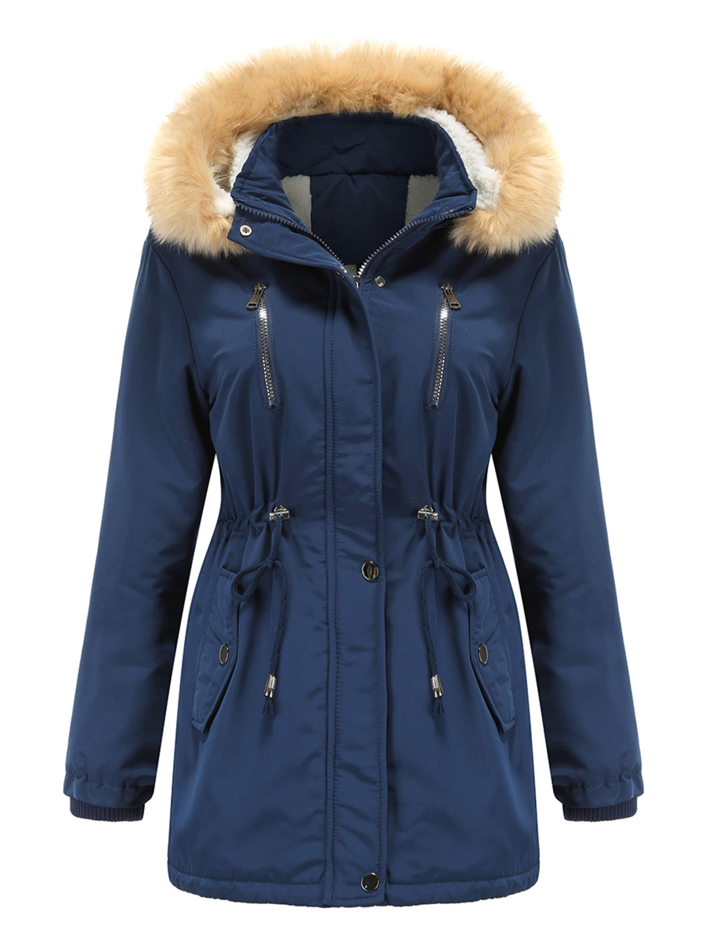 Youthup Winter Parka in Blue: front