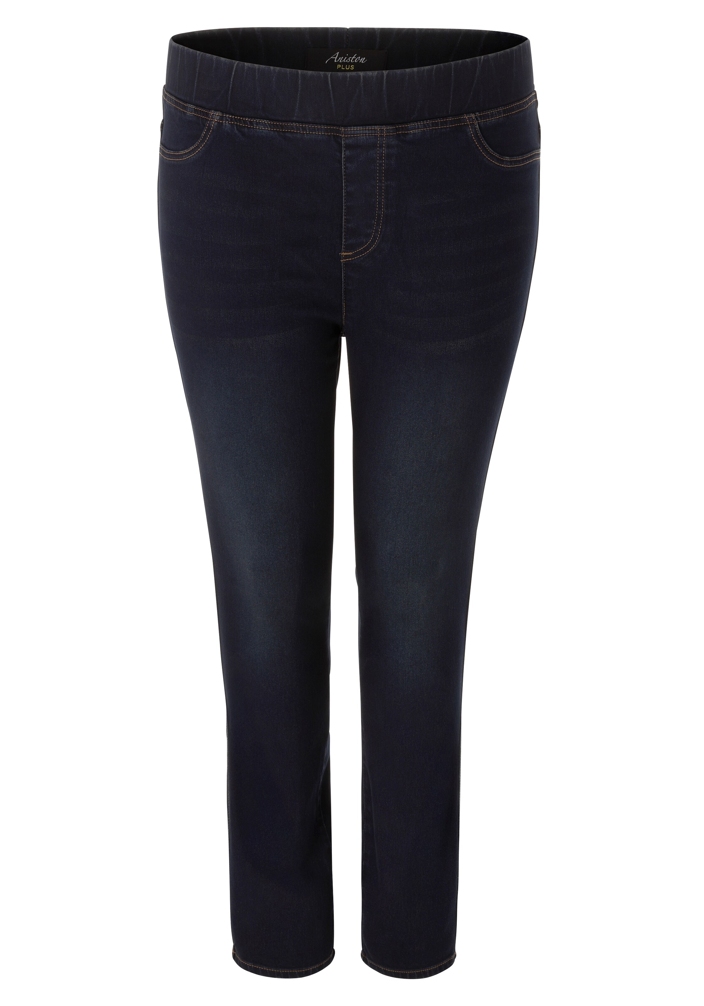Aniston Skinny Jeans in Blue: front