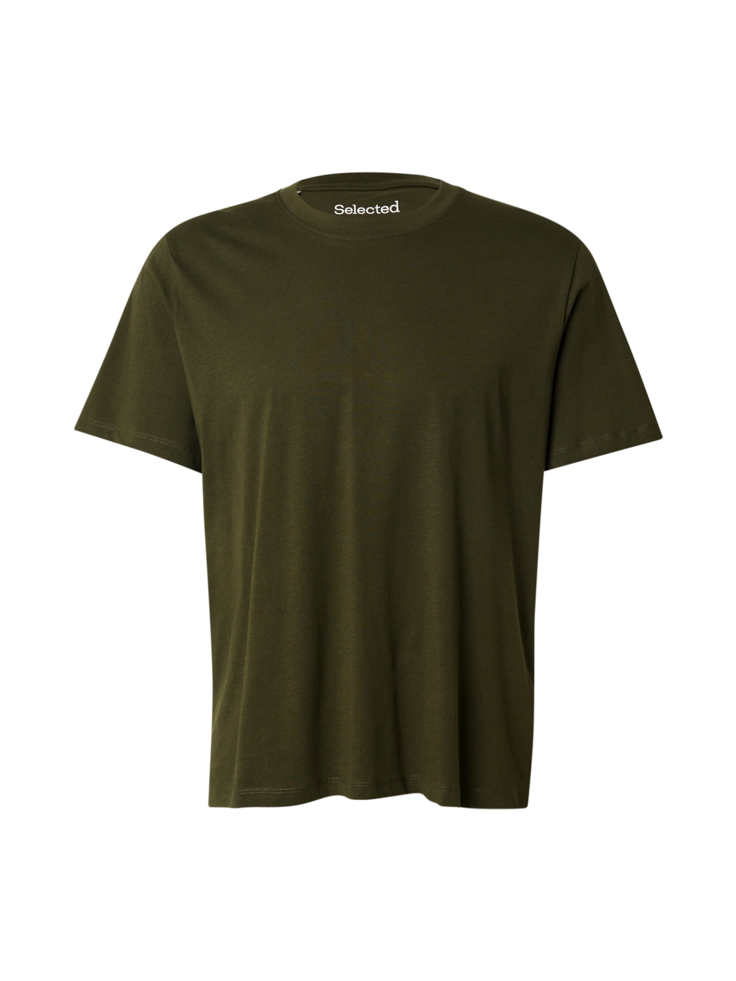 SELECTED Tričko 'SLHASPEN' - Zelená: predná strana