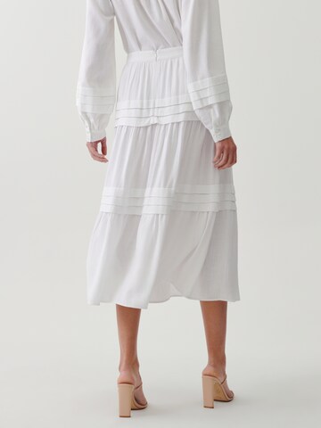 Tussah Skirt 'Laidey' in White