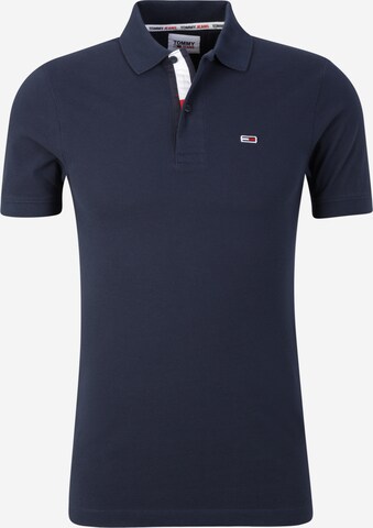 T-Shirt Tommy Jeans en bleu : devant