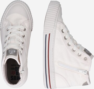 MUSTANG High-top trainers in White