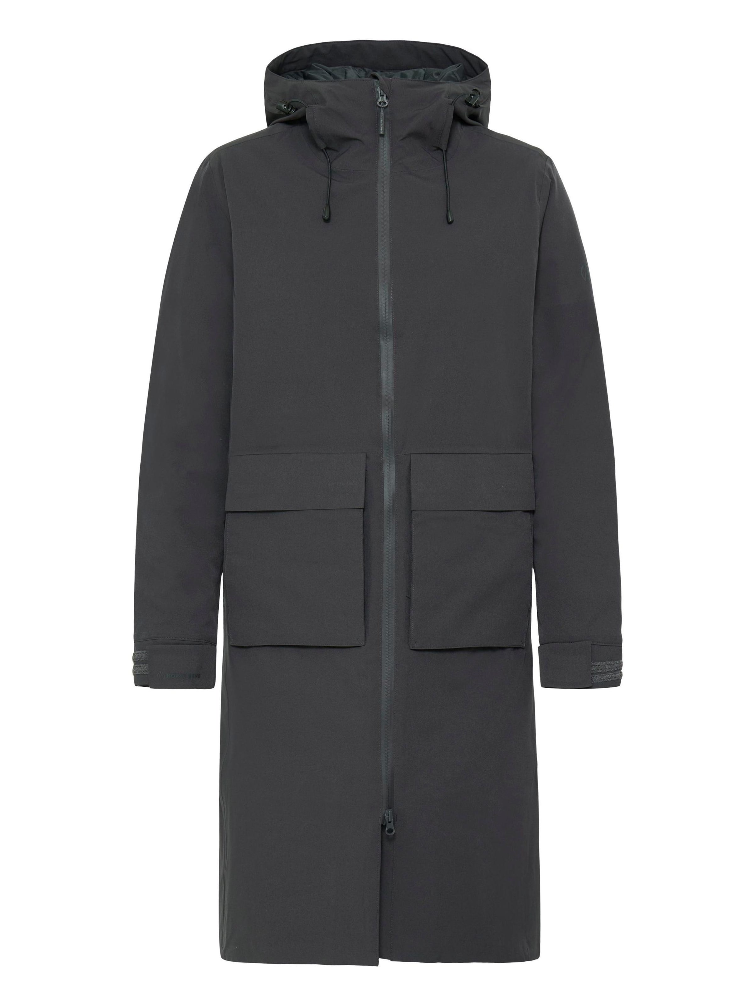 North Bend - Casaco outdoor 'Karina' em cinzento: frente