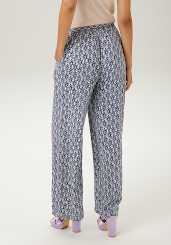 Aniston CASUAL Wide leg Pants in Blue