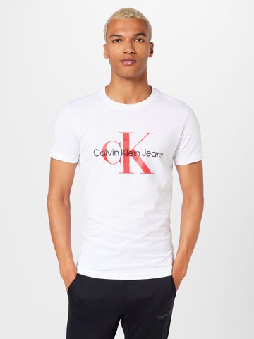 Calvin Klein Jeans T-Shirt in Weiß: Vorderseite