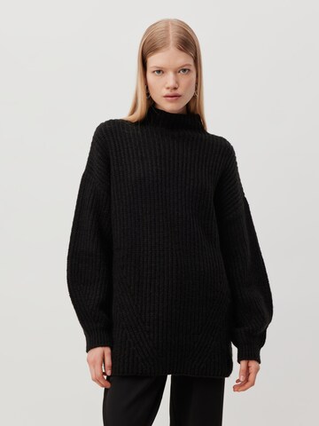 Pull-over oversize 'Anna' LeGer by Lena Gercke en noir : devant