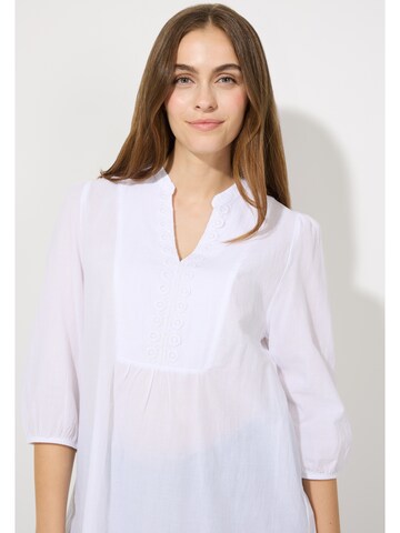 MORE & MORE Tunic in White: front