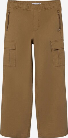 Loosefit Pantalon 'Berlin' NAME IT en marron : devant