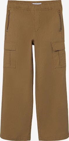 NAME IT Loose fit Trousers 'Berlin' in Brown: front