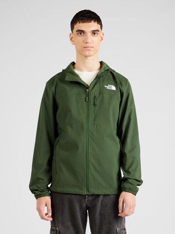 Coupe regular Veste outdoor 'Nimble' THE NORTH FACE en vert : devant