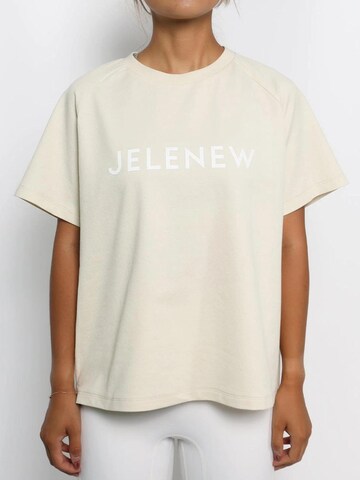 Jelenew - Camiseta 'Mont Blanc Essential T-shirt' en beige
