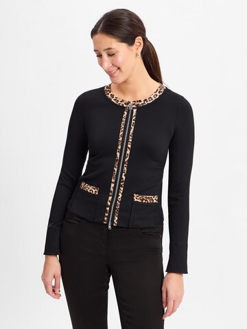 Marc Cain Sweatvest in Zwart: voorkant