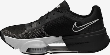 NIKE Athletic Shoes 'Air Zoom SuperRep 3' in Black: front