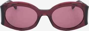 Occhiali da sole 'SF2008S' di FERRAGAMO in rosso: frontale