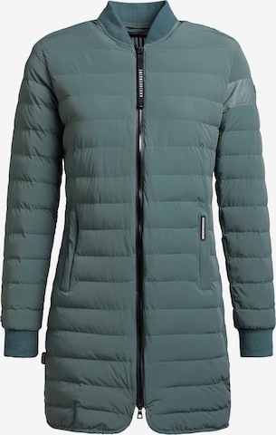 khujo Winter Jacket 'Greta' in Green: front