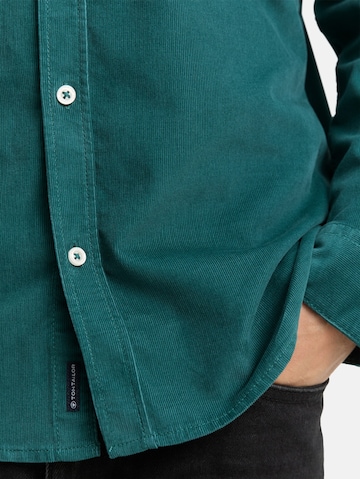 TOM TAILOR Regular fit Overhemd in Groen