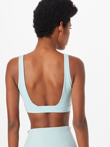 Reebok Bustier Športni nederček | modra barva