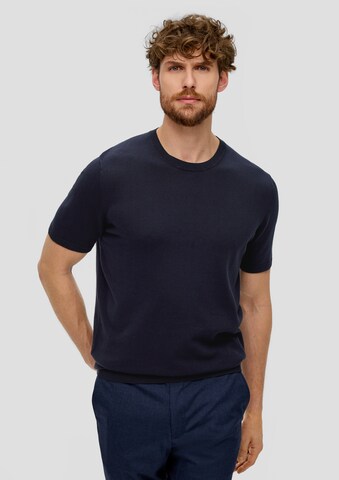 s.Oliver BLACK LABEL Pullover in Blau: predná strana