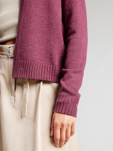 VILA Knit cardigan 'VIRIL' in Purple
