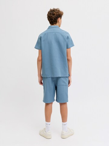 Jack & Jones Junior Comfort Fit Πουκάμισο 'JJGLOBAL' σε μπλε