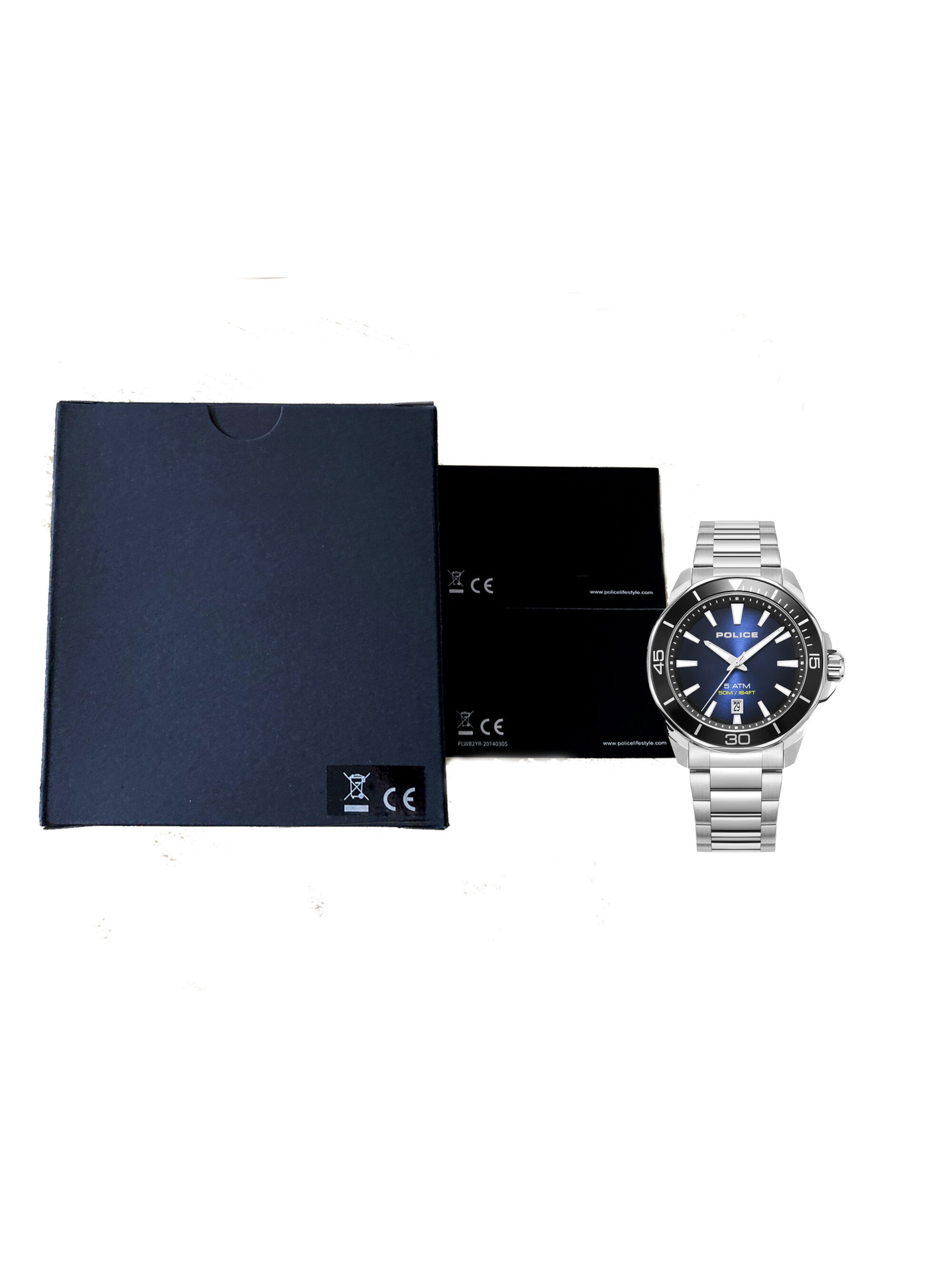 POLICE Analog Watch 'Thornton' in Silver