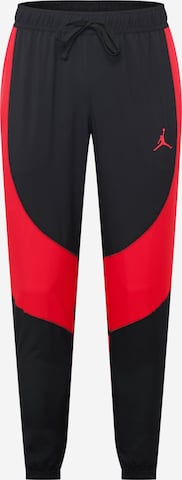 Pantaloni de la Jordan pe negru: față