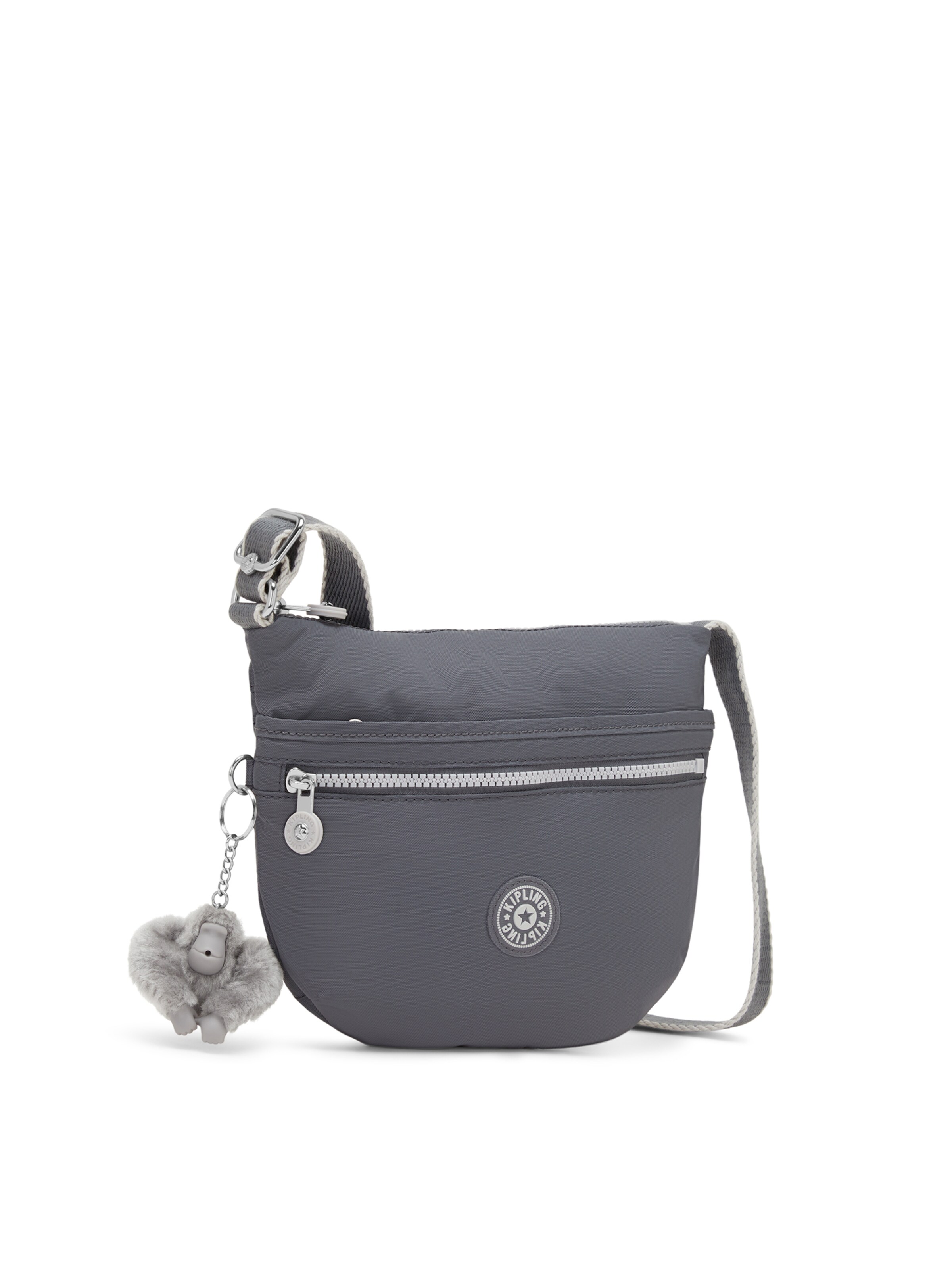 KIPLING - Mala de ombro 'Arto S' em cinzento