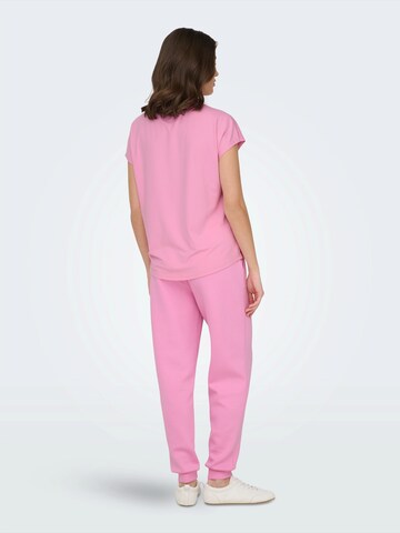 Effilé Pantalon de sport 'ONPLounge' ONLY PLAY en rose