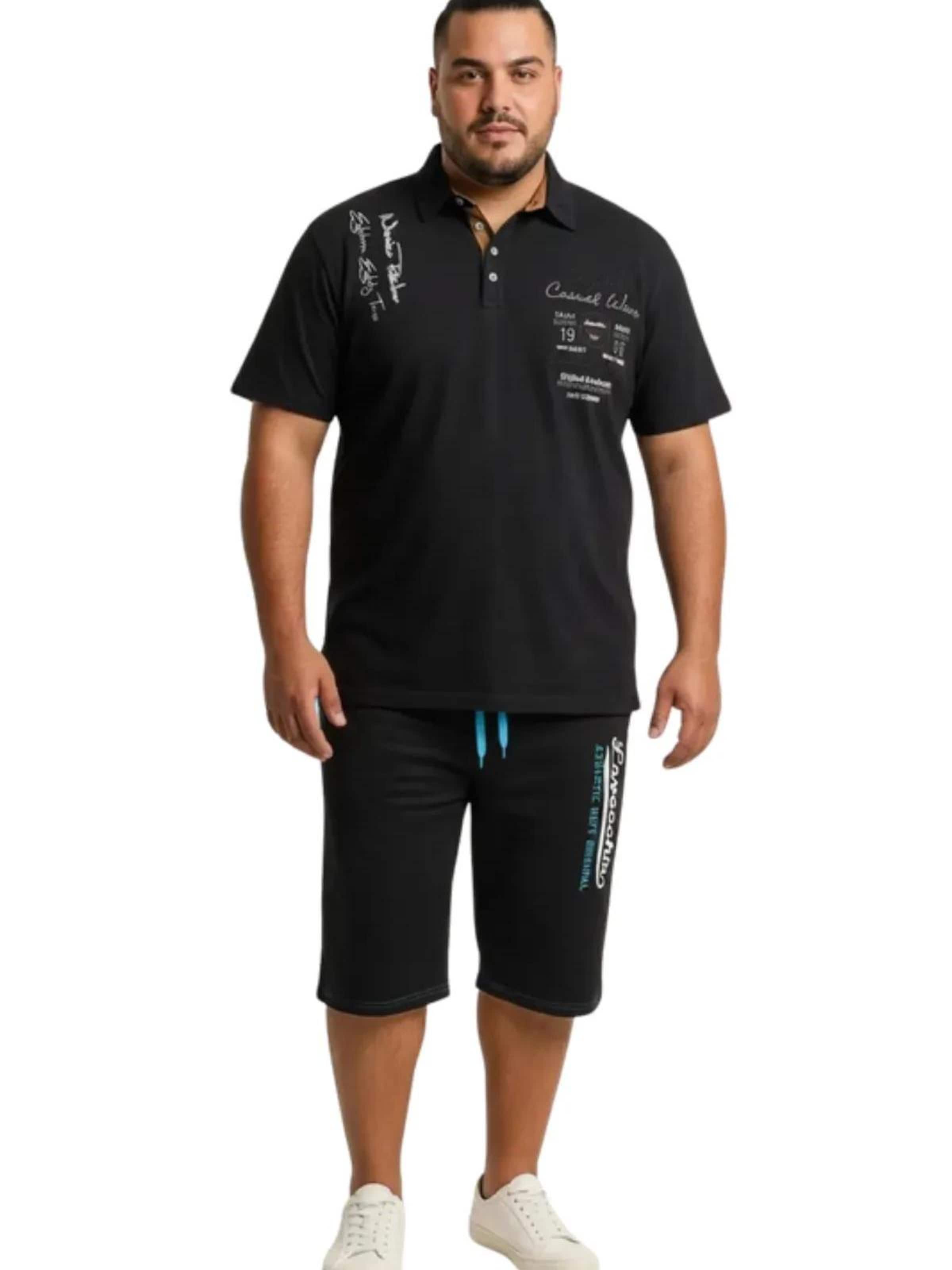 Lavecchia Loosefit Sportsbukser 'LV-2017' i sort: forside