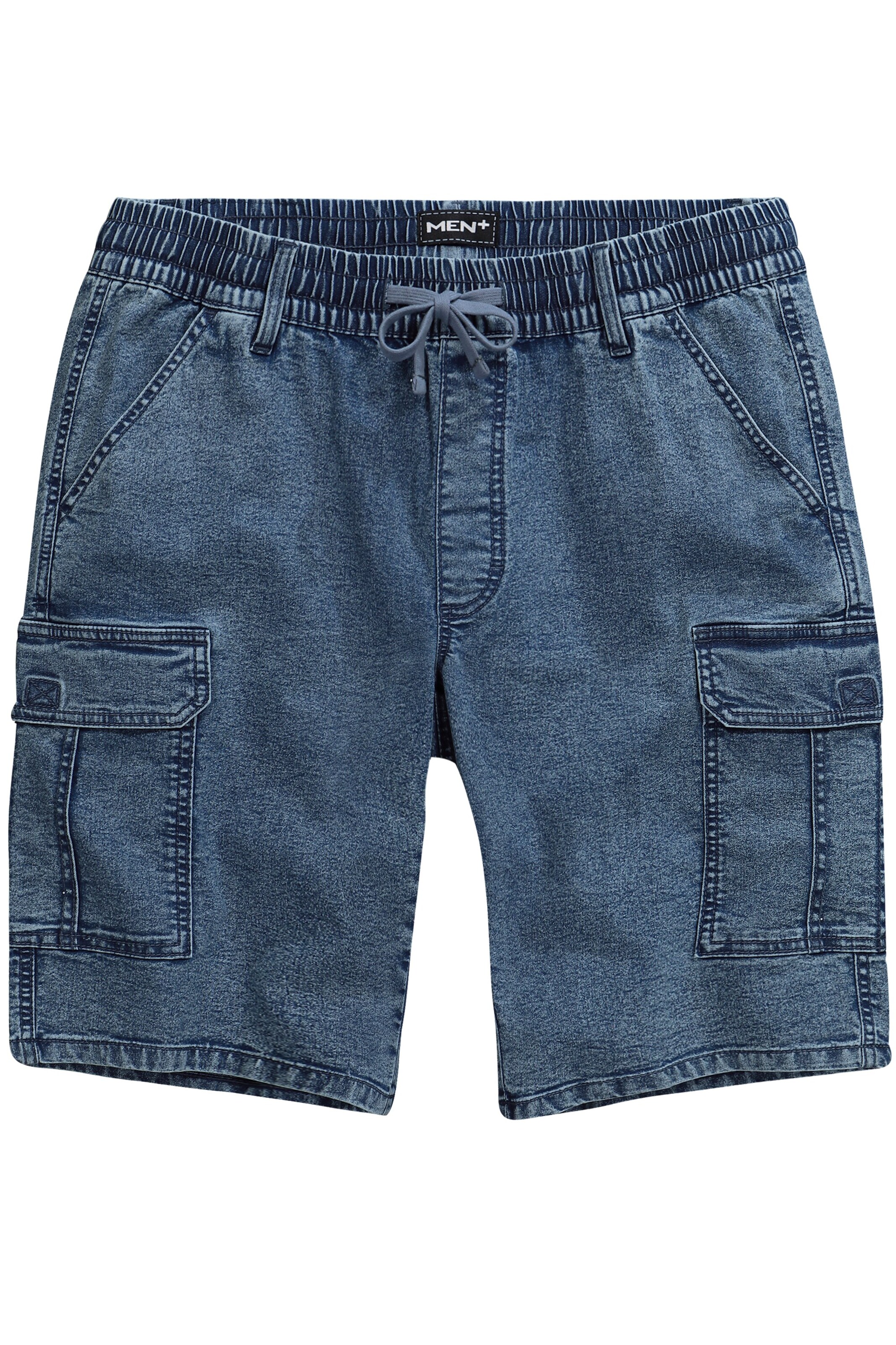 Men Plus Regular Jeans in Blau: Vorderseite