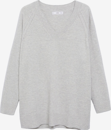 MANGO Sweater 'Nantes' in Grey: front
