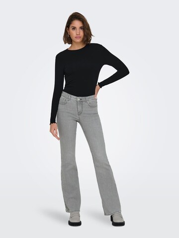 ONLY Flared Jeans in Grijs
