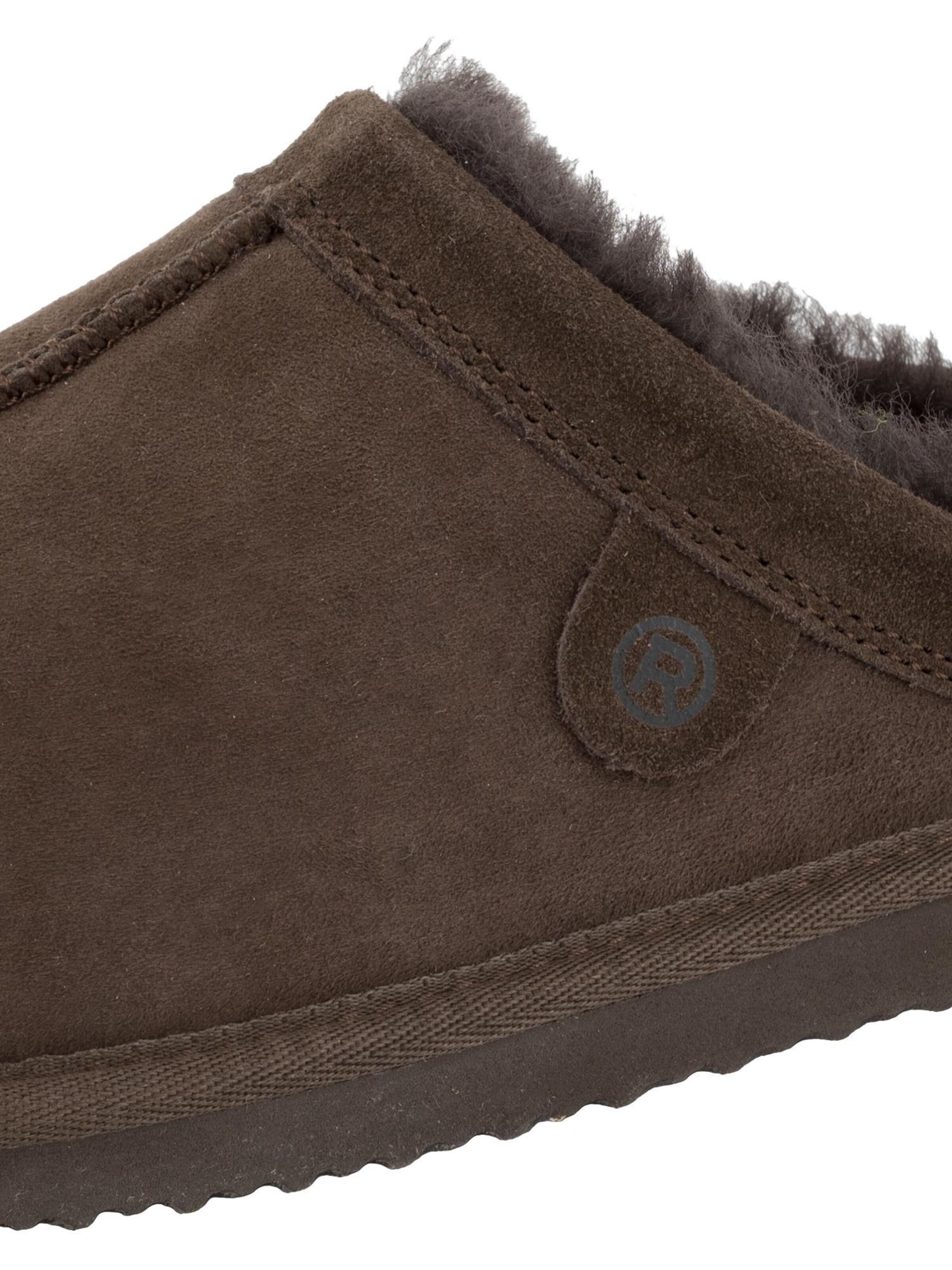 ROHDE Slippers 'Soazza' in Brown