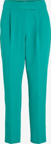 VILA Normalny krój Spodnie w kant 'LYSA' w kolorze zielony: przód