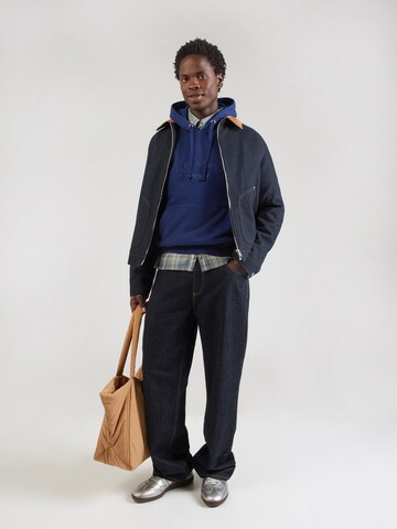 JACK & JONES Mikina 'JORBLEECKER' – modrá