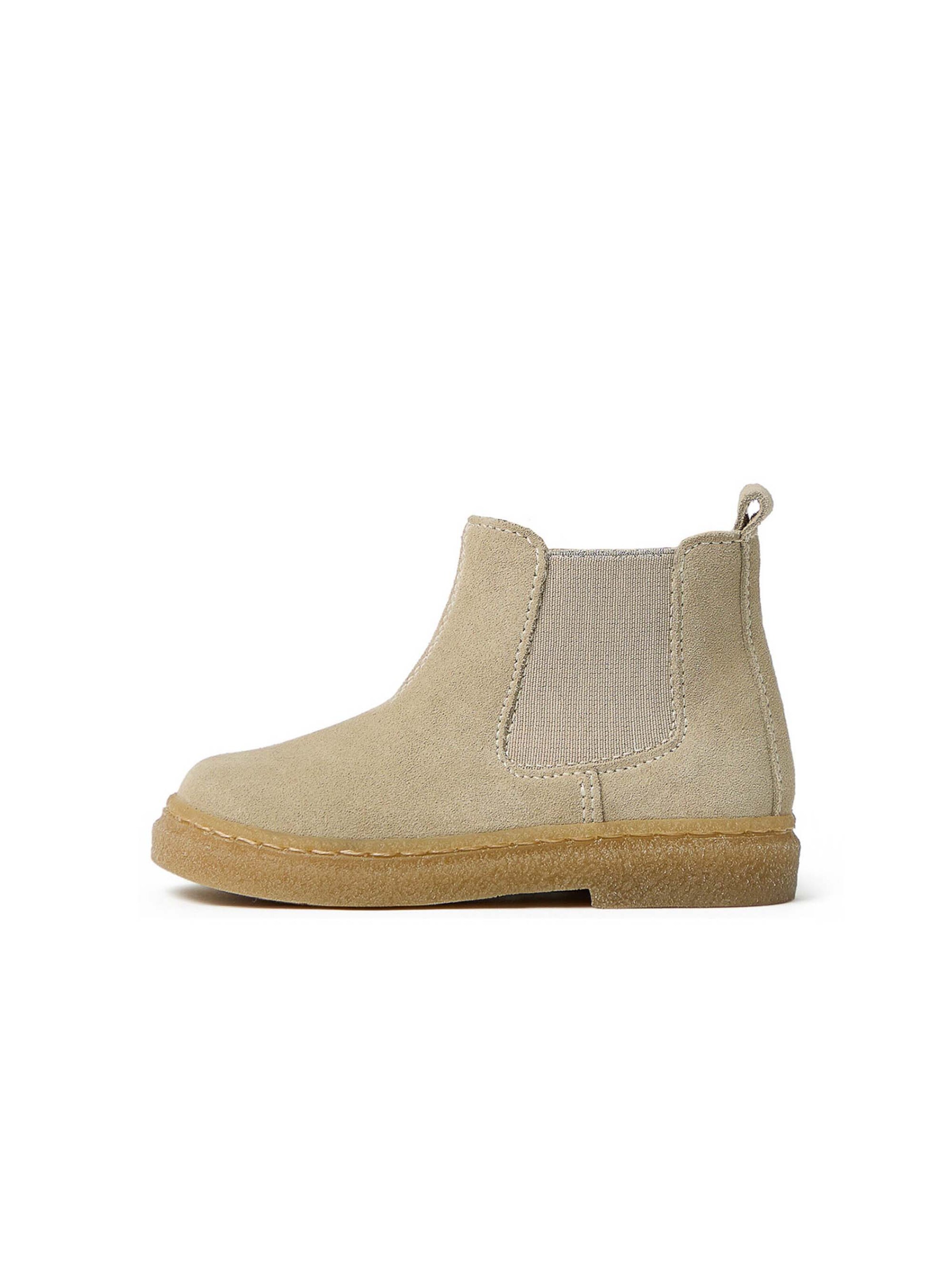 Bottes Nero Giardini en beige : devant