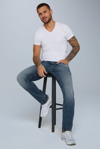 Regular Jeans 'Nico' de la CAMP DAVID pe albastru