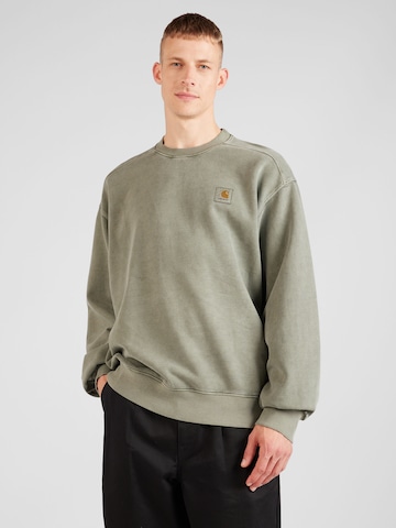 Carhartt WIP Sweatshirt 'Vista' i grön: framsida
