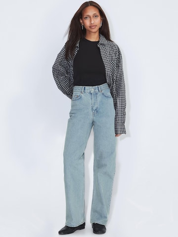 Dr. Denim Regular Jeans 'Echo High Straight' in Blauw