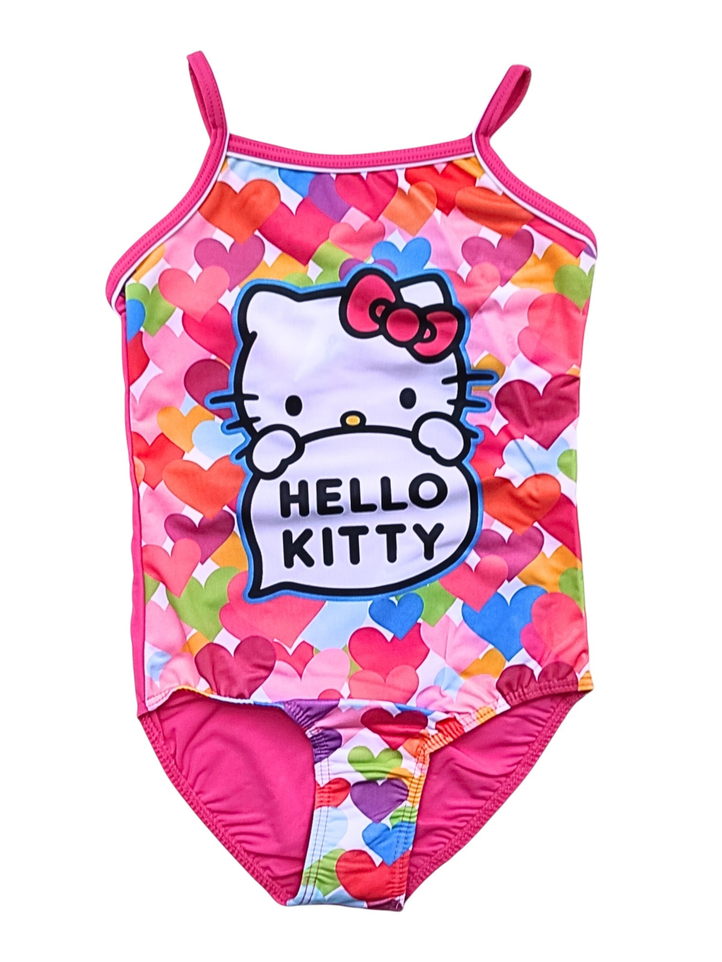 HELLO KITTY Badeanzug 'Hello Kitty'‌‌‌ in Pink: Vorderseite