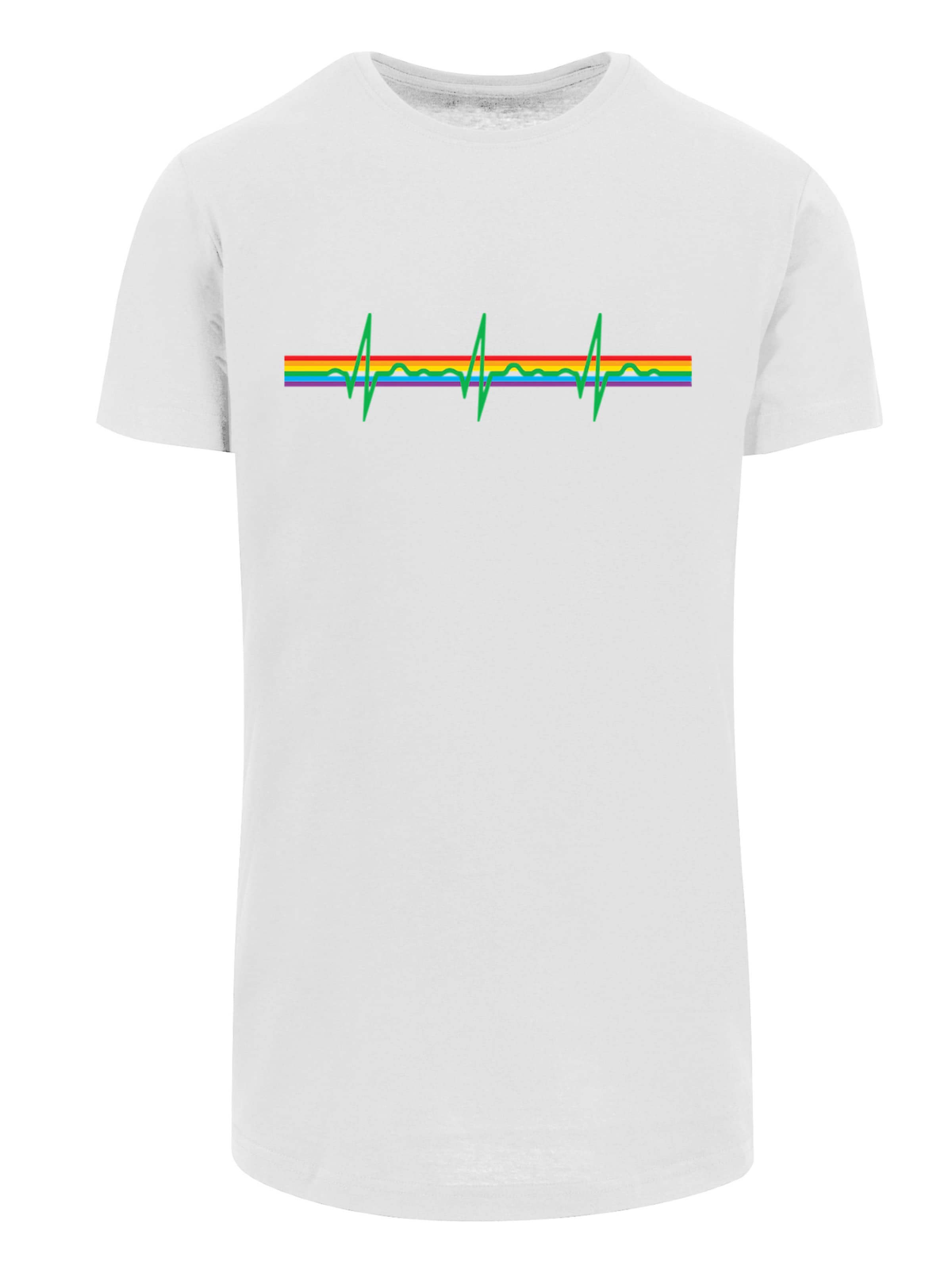 T-Shirt F4NT4STIC en blanc : devant